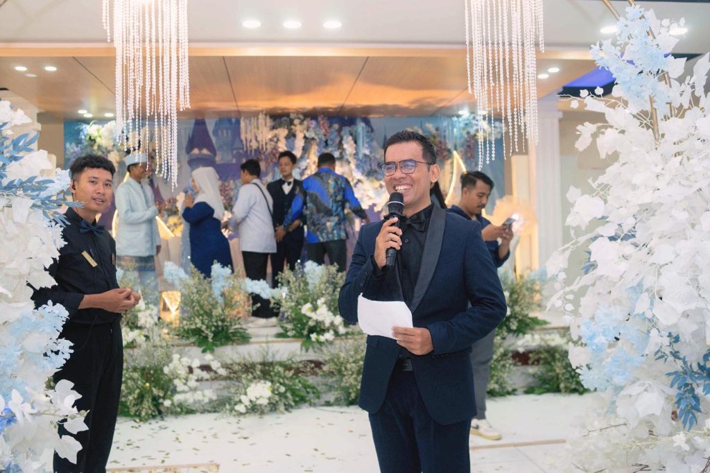 MC-ing The Wedding Reception of Iwan & Dila